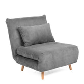 Homla Solace Sofa Bed Grey 83X91X84 Cm